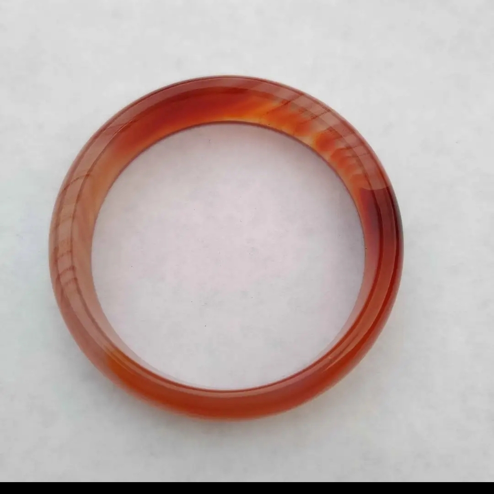 55mm Natural Chalcedony Bracelet